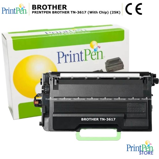 PRINTPEN BROTHER TN-3617 (With Chip) (25K)