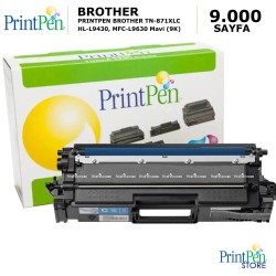 PRINTPEN BROTHER TN-871XLC > HL-L9430, MFC-L9630 Mavi (9K)