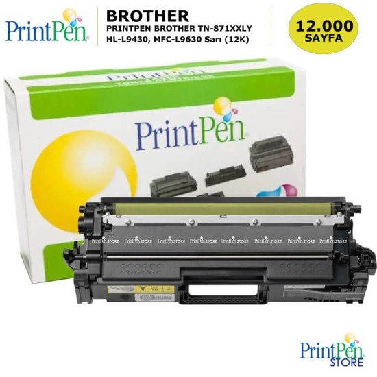 PRINTPEN BROTHER TN-871XXLY > HL-L9430, MFC-L9630 Sarı (12K)