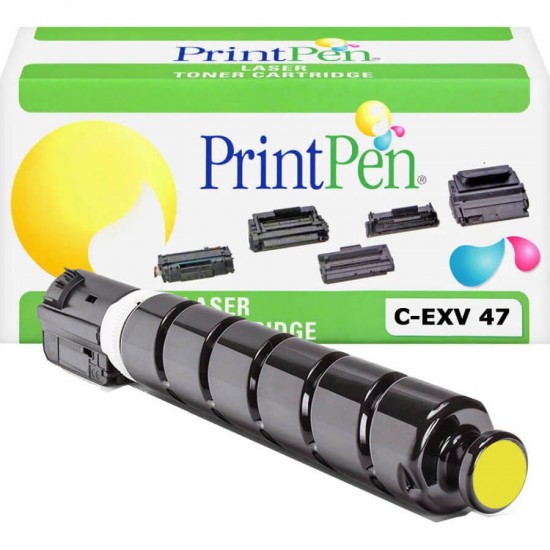 PRINTPEN CANON C-EXV47 & GPR-51 & NPG-65 Sarı (340Gr/21,5k)