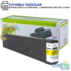 PRINTPEN EPSON T8874XXL (C13T887400) Sarı (50k)