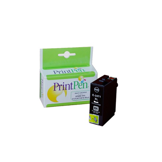 PRINTPEN EPSON 34XL (C13T34714010) Siyah (16.3ml)