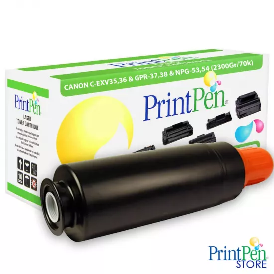 PRINTPEN CANON C-EXV35,36 & GPR-37,38 & NPG-53,54 (2300Gr/70k)