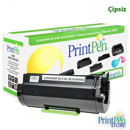 PRINTPEN LEXMARK B2338 (B255X00)  Extra Yüksek Kapasite Chipsiz (10K)