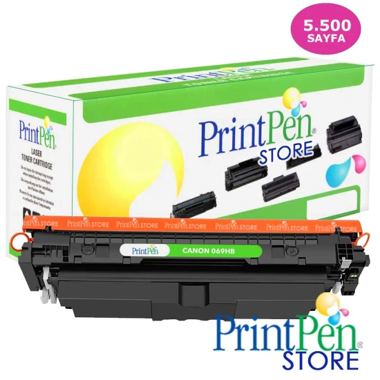 PRINTPEN CANON CRG-069HM Kırmızı (5.5K)