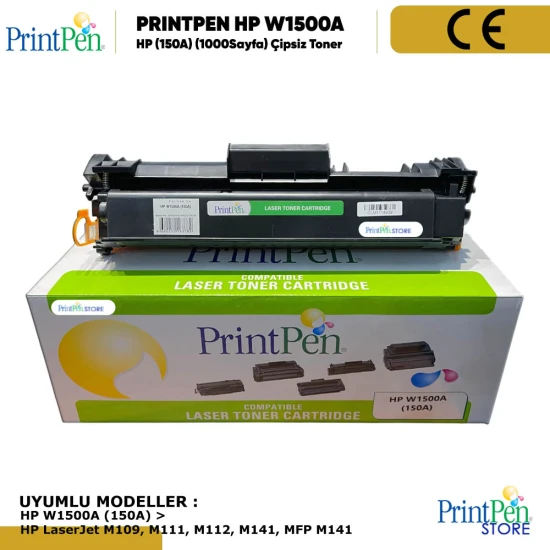 PRINTPEN HP W1500A (150A) Chipsiz (1K)