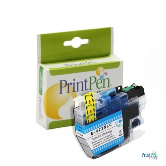 PRINTPEN BROTHER LC-472XLC Mavi Yüksek Kapasite