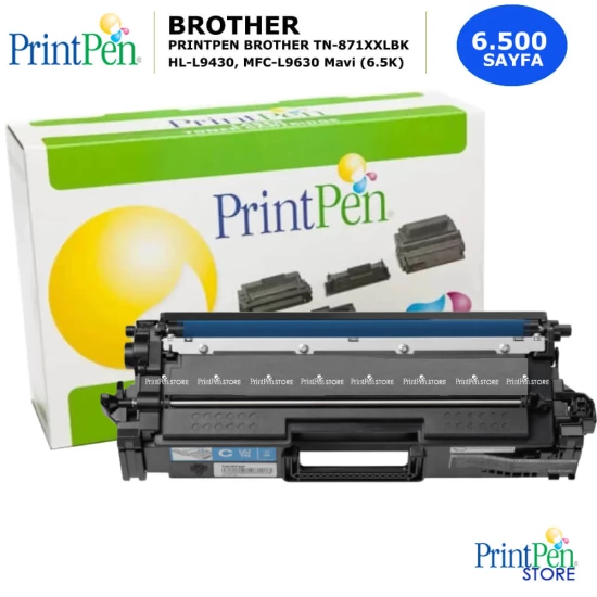 PRINTPEN BROTHER TN-871C Mavi Chipli (6.5K)