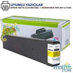 PRINTPEN EPSON T8874XXL (C13T887400) Sarı (50k)