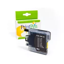PRINTPEN BROTHER LC-38,61,65,67,980,1100  Siyah Yüksek Kapasite (18,0ml.)