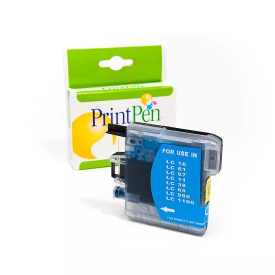 PRINTPEN BROTHER LC-38,61,65,67,980,1100  Mavi Yüksek Kapasite (13,0ml.)