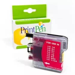 PRINTPEN BROTHER LC-38,61,65,67,980,1100  Kırmızı Yüksek Kapasite (13,0ml.)