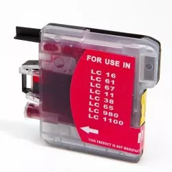 PRINTPEN BROTHER LC-38,61,65,67,980,1100  Kırmızı Yüksek Kapasite (13,0ml.)