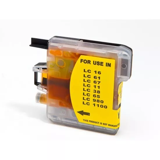 PRINTPEN BROTHER LC-38,61,65,67,980,1100  Sarı Yüksek Kapasite (13,0ml.)