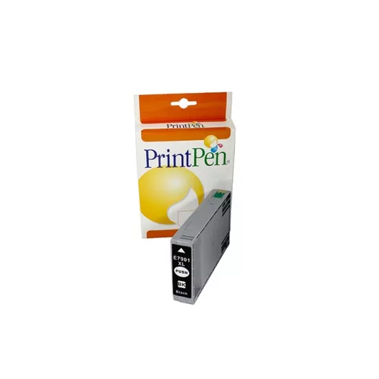 PRINTPEN EPSON T79XL (C13T79014010) Siyah Yüksek Kapasite (50ml-2,6k)