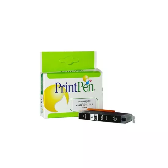 PRINTPEN CANON CLI-581XXLBK Siyah Extra Yüksek Kapasite (14,5ml.)