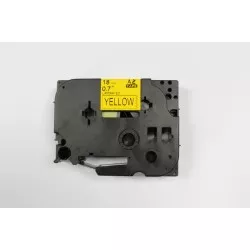 PRINTPEN BROTHER P-Touch TZE-641 SARI ETIKETE SIYAH (18mm x 8m)