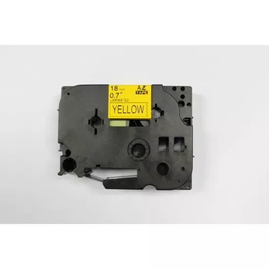 PRINTPEN BROTHER P-Touch TZE-641 SARI ETIKETE SIYAH (18mm x 8m)