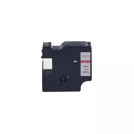 PRINTPEN DYMO D1 53715 BEYAZ ETIKETE KIRMIZI (24mm x 7m)